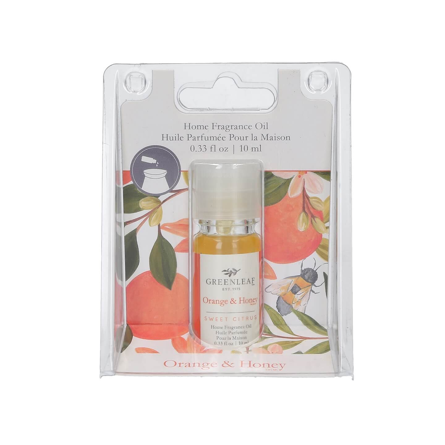 Olio Rinvigorente Orange & Honey 10 ml.