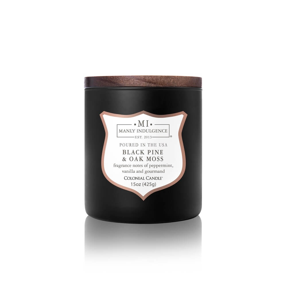 Colonial Candle – Signature – Black Pine & Oak Moss – 15oz