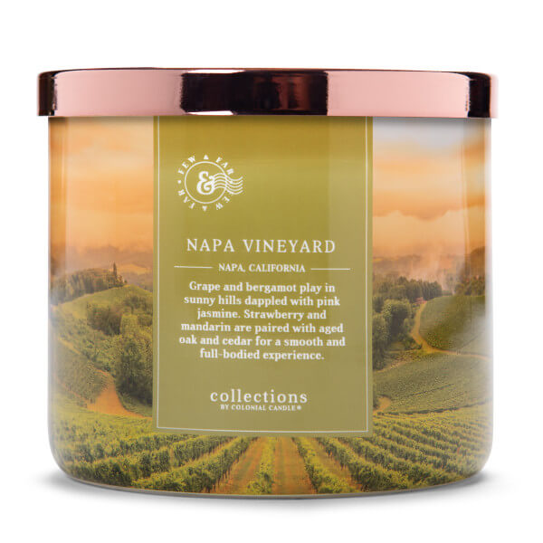 Colonial Candle – Travel – Napa Vineyard