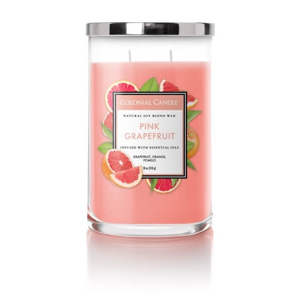 Colonial Candle - Core Candle - Pink Grapefruit - 18oz