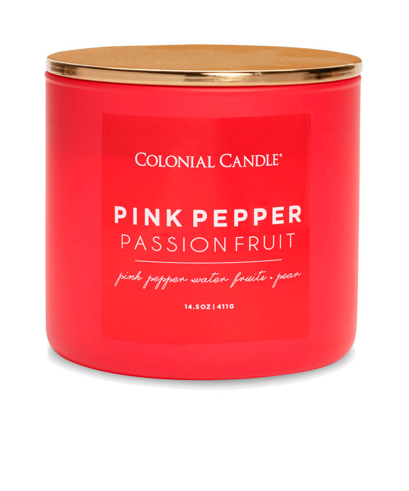 Colonial Candle – Pop Of Color – Pink Pepper Passionfruit
