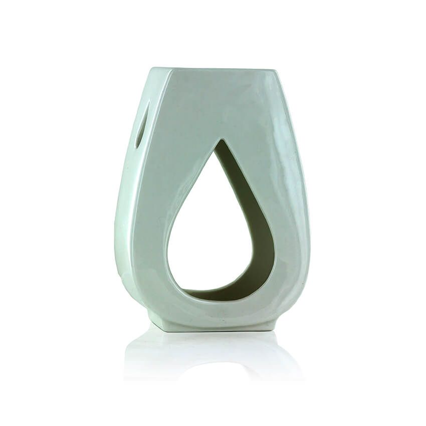 BRUCIATORE IN CERAMICA A FOGLIA