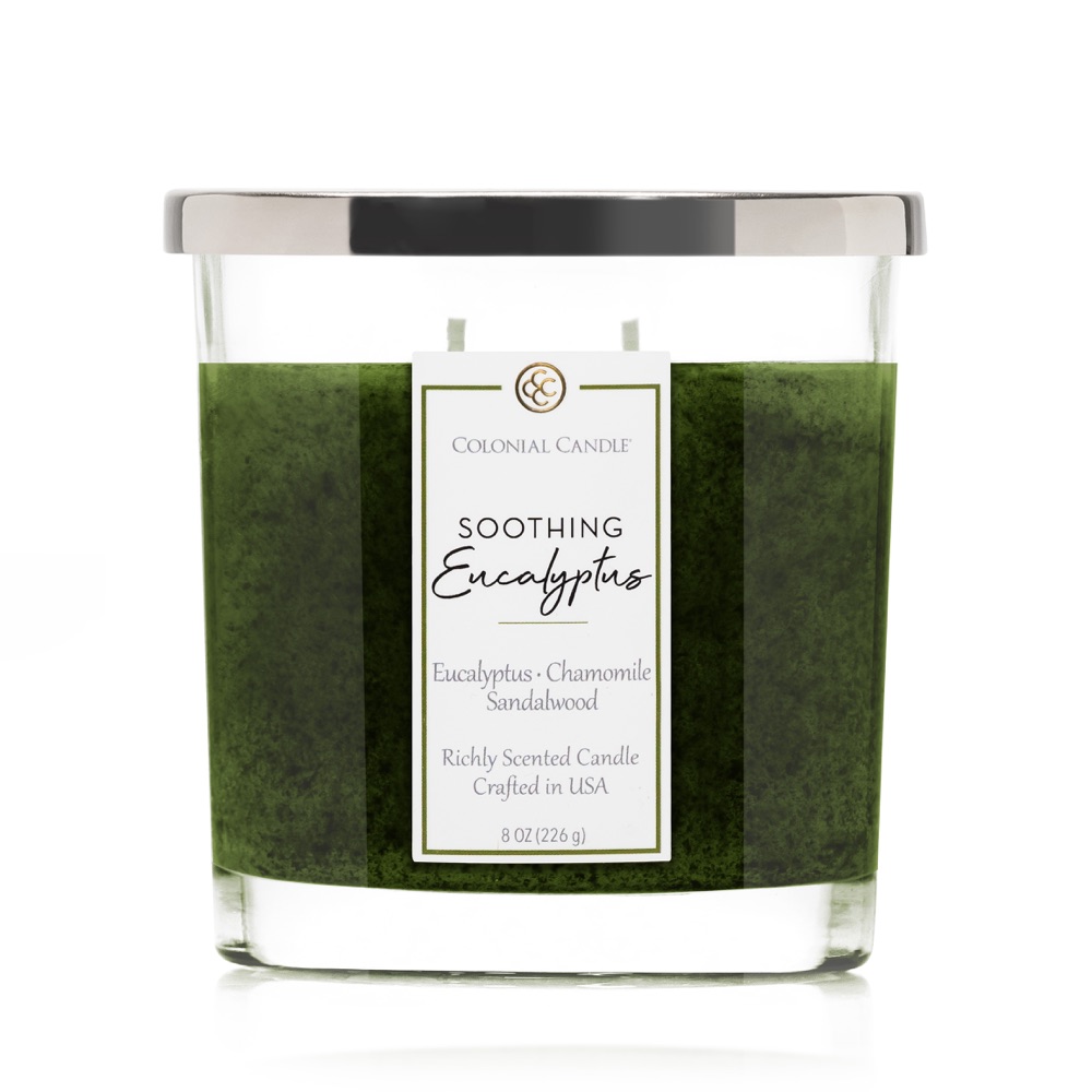 Colonial Candle – Classic Jara Media Ovale – Soothing Eucalyptus