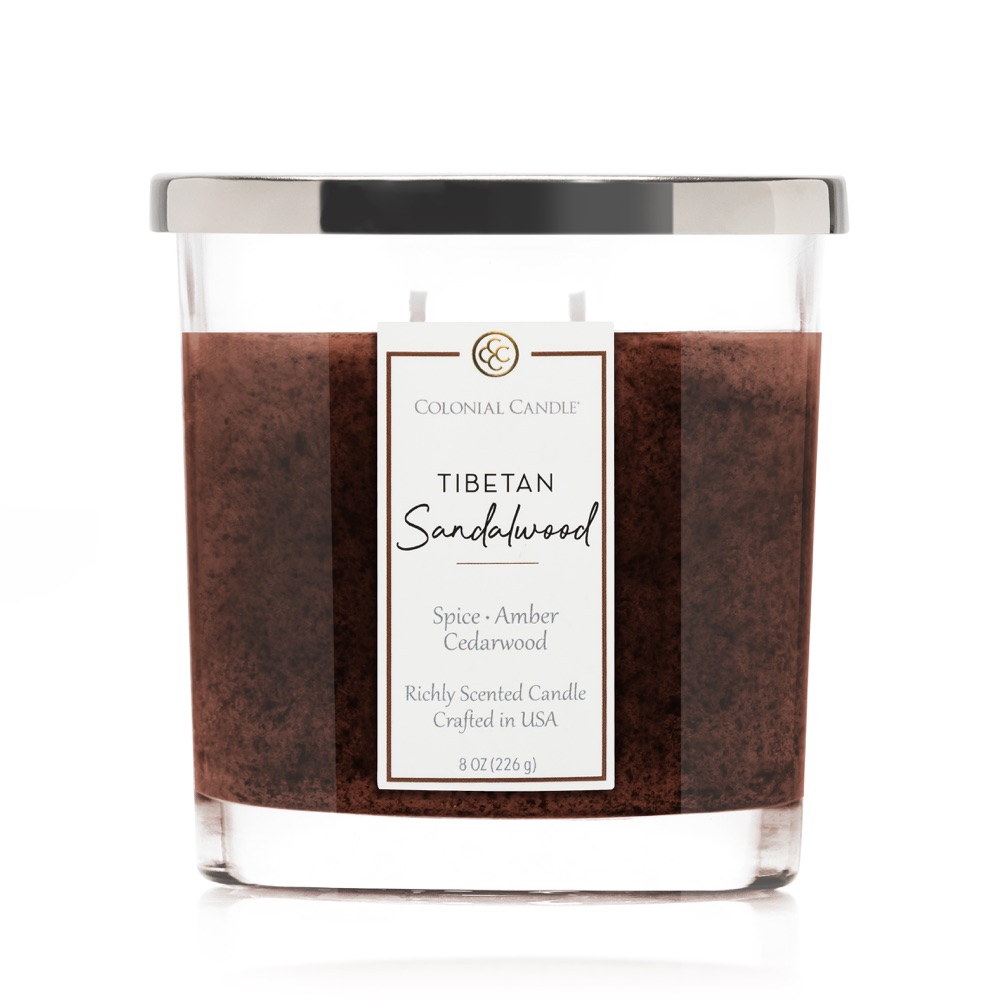 Colonial Candle - Classic Jara Media Ovale - Tibetan Sandalwood