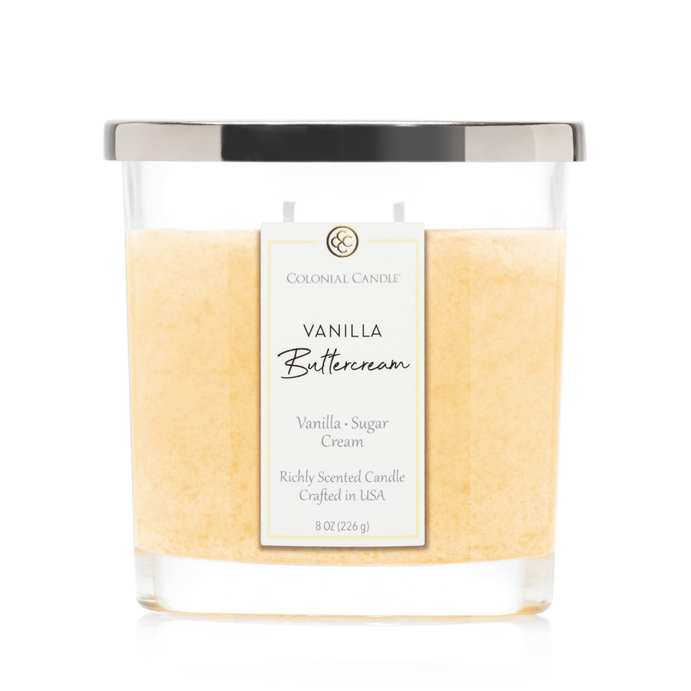Colonial Candle - Classic Jara Media Ovale - Vanilla Buttercream
