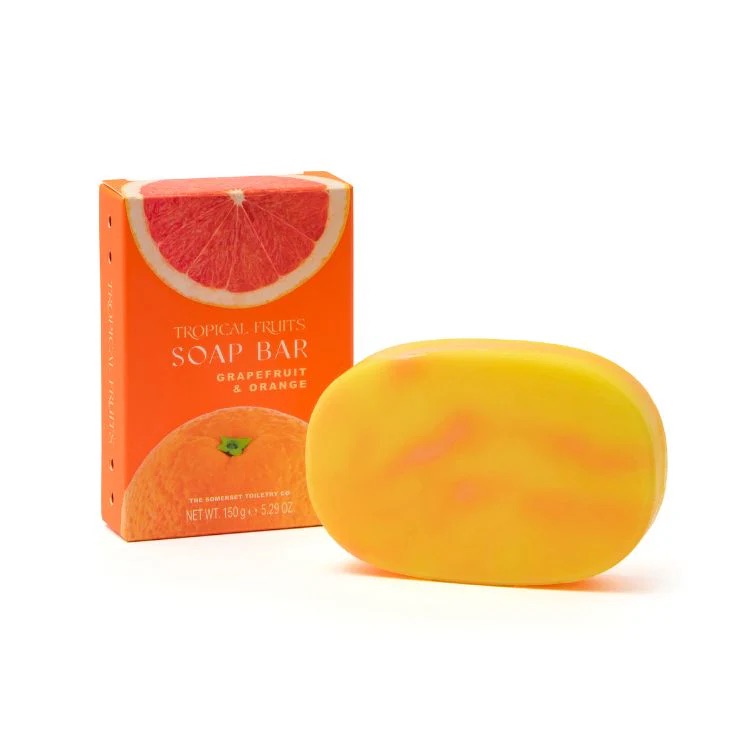 Glicerine Soap Bar – Grapefruit & Orange
