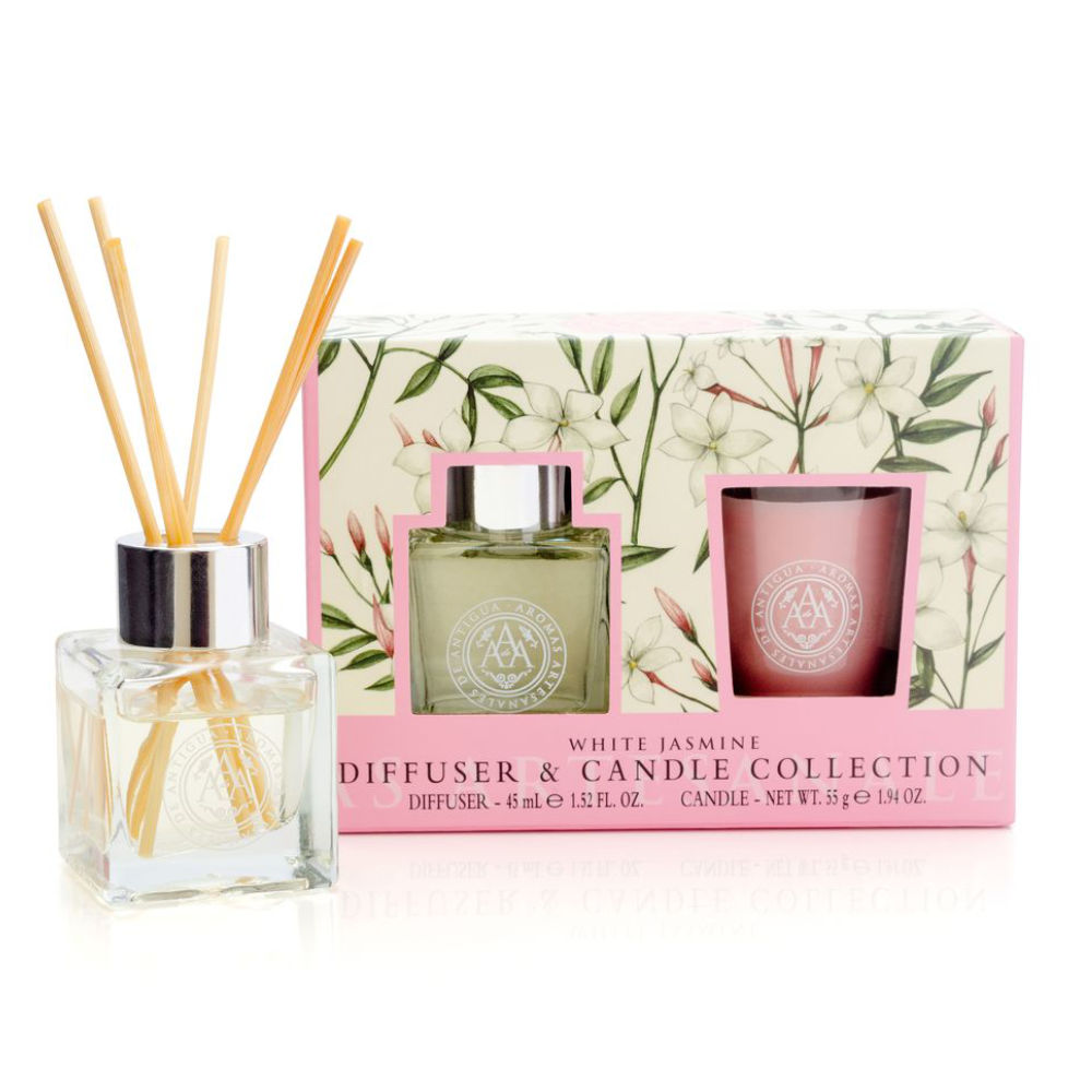 Set Mini Diffusore e Candela – White Jasmine